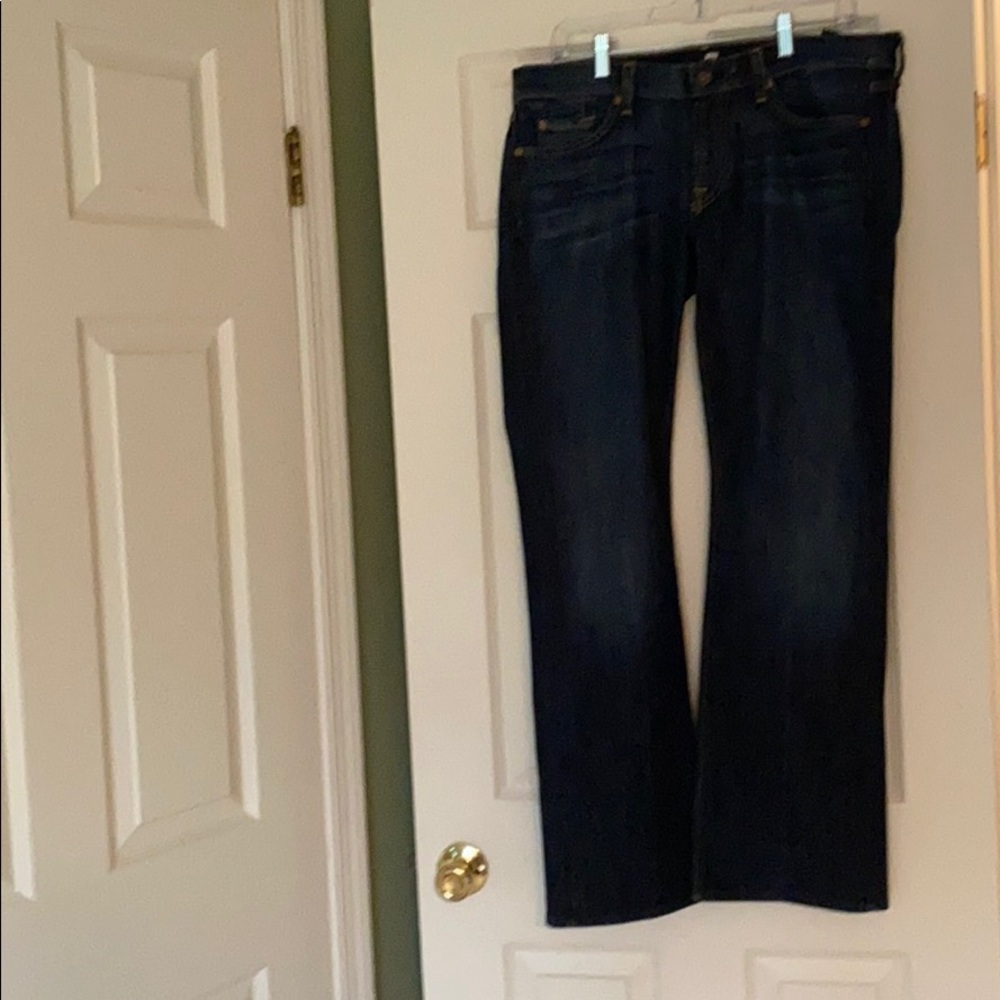 7 for All Mankind bootcut jeans size 31.